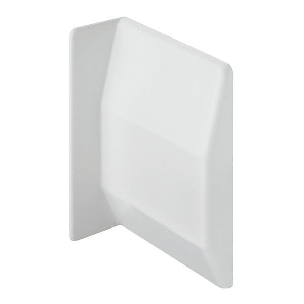 Zaślepka prawa biała