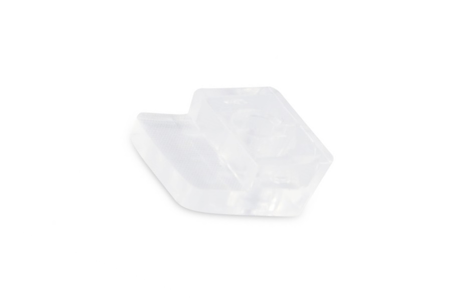 Łapka do szkła, zacisk, uchwyt. 100szt. bezbarwna