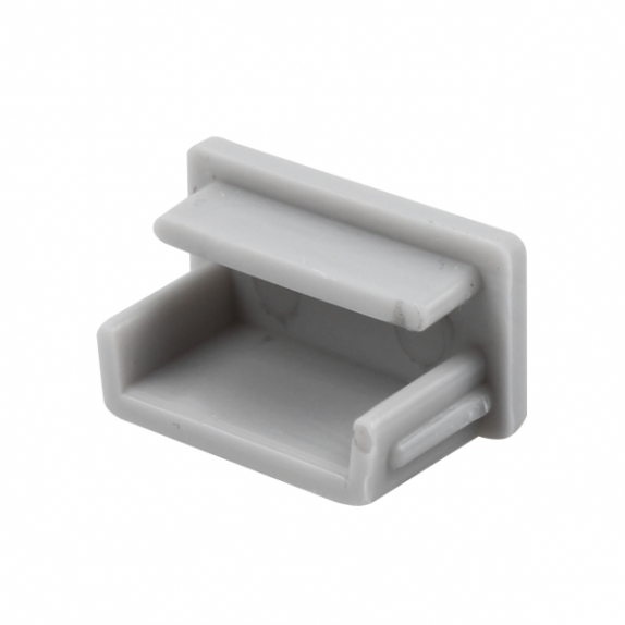 Zaślepka do profilu LINE MINI szara 1szt