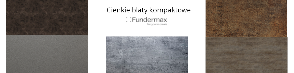Cienki blaty kuchenny FUNDERMAX to blat kompaktowy  o grubości zaledwie 12mm